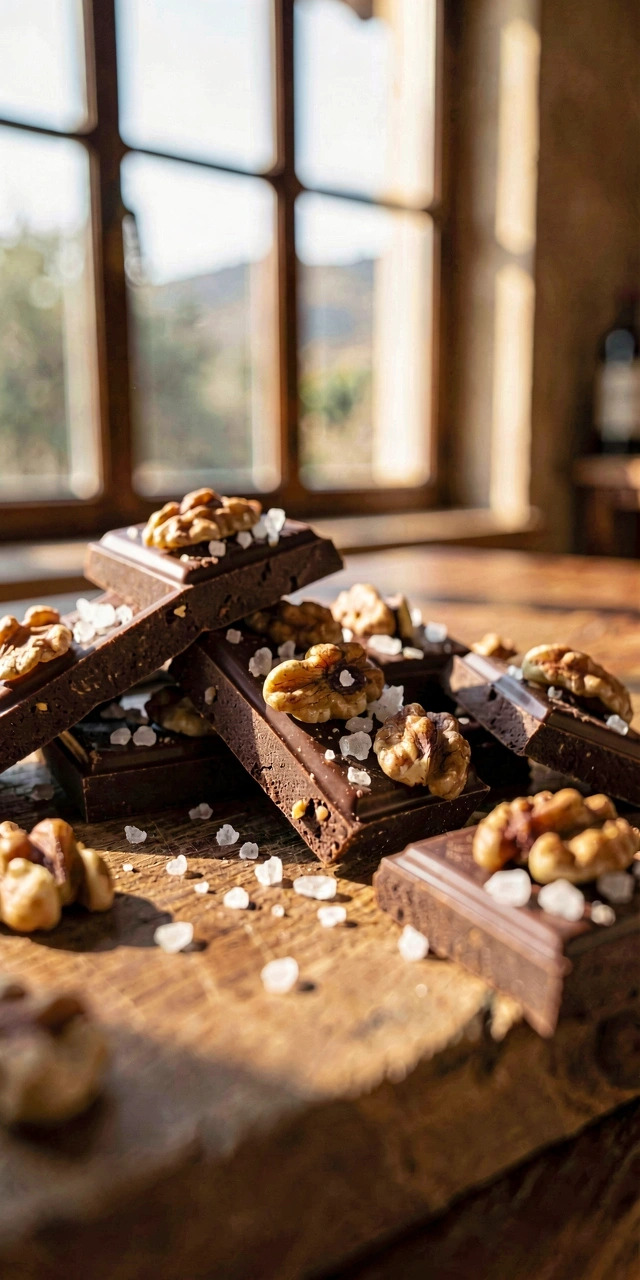 Chocolate negro de alta calidad